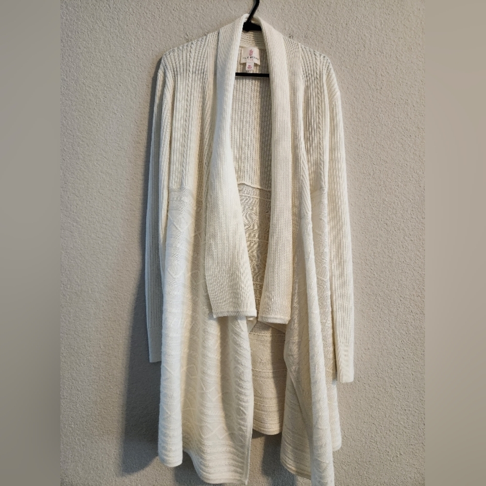 Julie Brown NYC Women’s long sleeve open flow knit cardigan size M/L